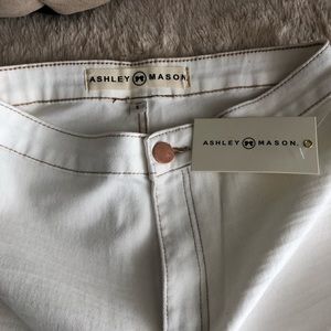 Ashley Mason white jeans Sz 5